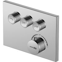 Смеситель для душа WasserKRAFT Dinkel 5858 Thermo с термостатом Хром — фото 1, Смеситель для душа