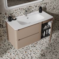 Товар: Тумба с раковиной Iddis Edifice 100 EDI10C0i95K подвесная Капучино - фото 8 Тумба с раковиной Iddis Edifice 100 EDI10C0i95K подвесная Капучино — фото 8, Мебель для ванной