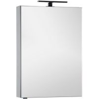 Зеркальный шкаф Aquanet Алвита 60 R 183989 Серый антрацит — фото 1, Зеркальные шкафы в ванную