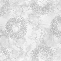 Обои Solo Disco E201900 Винил на флизелине (1,06*10) Белый/Серебряный, Абстракция/Круги — фото 1, Обои для стен