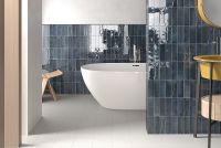 Керамическая плитка Equipe Hanoi Arco Blue Night 30041 настенная 6,5х20 см — фото 2, Керамическая плитка