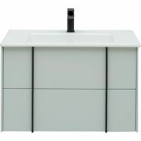 Тумба под раковину Allen Brau Reality 80 1.32005.PWM подвесная Папирус матовый — фото 11, Тумбы под раковину