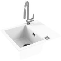 Товар: Кухонная мойка Alveus Granital Cadit 10 Arctic G11 590x500 1132017 Белая - фото 2 Кухонная мойка Alveus Granital Cadit 10 Arctic G11 590x500 1132017 Белая — фото 2, Кухонные мойки