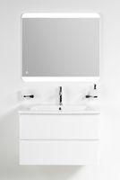 Тумба под раковину BelBagno 80 подвесная Bianco Lucido арт-ALBANO-CER-800-2C-SO-BL — фото 11, Тумбы под раковину