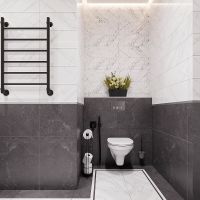 Водяной полотенцесушитель EWRIKA Сафо P 80х50 Черный матовый — фото 3, Водяные полотенцесушители