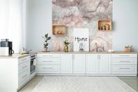 Панно Marburg Lava 46968 Винил на флизелине (2,12*2,7) Серый/Розовый, Облака/Абстракция — фото 3, Обои для стен