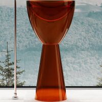 Раковина Abber Kristall 45 AT2703Opal Коричневая — фото 1, Раковины