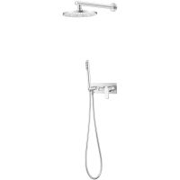 Душевая система Boheme Spectre 454-MW Белая матовая — фото 1, Душевое оборудование. Душевая программа