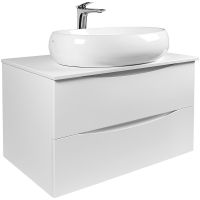 Товар: Тумба под раковину Bond Cube 80 T05805 подвесная Белая матовая - фото 14 Тумба под раковину Bond Cube 80 T05805 подвесная Белая матовая — фото 14, Тумбы под раковину