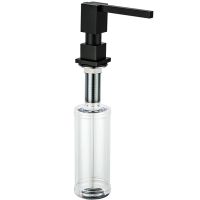 Дозатор для моющего средства Gappo G40 G404-1 Черный матовый — фото 1, Дозаторы для кухонных моек