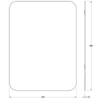 Товар: Зеркало Evoform Primary 80х60 BY 0128 со шлифованной кромкой - фото 7 Зеркало Evoform Primary 80х60 BY 0128 со шлифованной кромкой — фото 7, Мебель для ванной