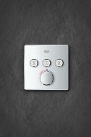 Смеситель для душа Grohe Grohtherm SmartControl 29126000 с термостатом Хром — фото 3, Смесители