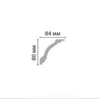 Карниз Decomaster 96620 2400x84x80 мм — фото 2, Карнизы