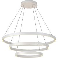 Подвесной светильник Maytoni Modern Rim MOD058PL-L100W3K Белый — фото 1, Подвесные светильники