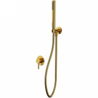 Товар: Смеситель для душа Whitecross Y brushed gold YSET02GLB Брашированное золото - фото 1 Смеситель для душа Whitecross Y brushed gold YSET02GLB Брашированное золото — фото 1, Смесители