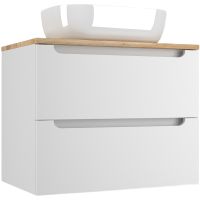 Тумба под раковину Style Line Бали 70 ЛС-00002338 подвесная Белый софт — фото 1, Мебель для ванной