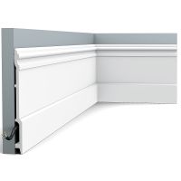 Плинтус Orac Decor SX191 2000x21x21 мм — фото 1, Плинтуса напольные