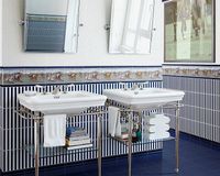 Угловой элемент Petracers Grand Elegance Spigolo Base Blu BT AE 11 2,6x12 см — фото 2, Керамическая плитка