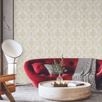 Товар: Обои Bernardo Bartalucci Carnazza Винил на флизелине (1,06*10) Бежевый, Дамаск арт-5055-1 - фото 3 Обои Bernardo Bartalucci Carnazza Винил на флизелине (1,06*10) Бежевый, Дамаск арт-5055-1 — фото 3, Обои для стен