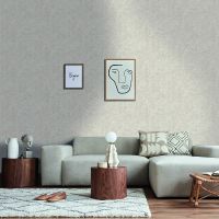 Обои Yasham Echo S-21550-4 Винил на флизелине (1,06*10,05) Серый/Бежевый, Геометрия/Штукатурка — фото 3, Обои для стен