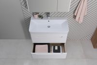 Комплект мебели для ванной Aquanet София 80 274199 подвесной Белый глянец — фото 9, Комплекты мебели для ванной