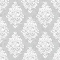Обои Andrea Grifoni Palazzo Ragione 7024-4 Флизелин (1,06*10,05) Серый, Дамаск — фото 1, Обои для стен