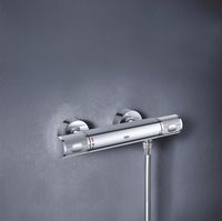 Смеситель для душа Grohe Grohtherm 1000 Performance 34827000 с термостатом Хром — фото 5, Смеситель для душа