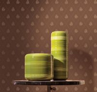 Обои Milassa Flos 2 010 Флизелин (1*10,05) Коричневый, Ромб/Цветы — фото 2, Обои для стен