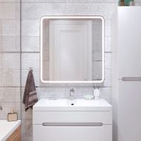 Зеркало DIWO Коломна 80 ЗЛП121 с подсветкой с сенсорным выключателем — фото 5, Мебель для ванной