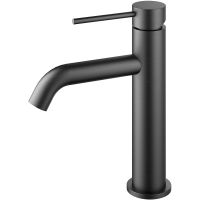 Смеситель для раковины Vincea City VBF-2C1GM Вороненая сталь — фото 1, Смесители для раковины