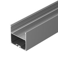 Профиль алюминиевый Arlight Line 038433 накладной Серебристый — фото 2, Профили для светодиодных лент