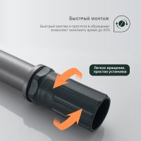 Товар: Смеситель для раковины Splenka S30.15.09 Графит матовый - фото 7 Смеситель для раковины Splenka S30.15.09 Графит матовый — фото 7, Смесители