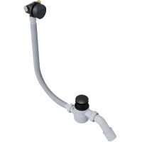 Слив-перелив Excellent Hover 60/80/100 ARIN.3410BL click-clack с наливом Черный матовый — фото 1, Сливы-переливы