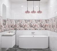 Керамическая плитка Azori Acate Flore 2 00-00108405 настенная 31,5х63 см — фото 3, Керамическая плитка