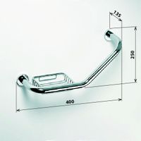 Поручень Bemeta Omega 102307032 Хром — фото 2, Поручни для ванной