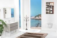 Товар: Зеркальный шкаф Boheme Armadi Art Vallessi 80 547-C с подсветкой Кашемир матовый - фото 2 Зеркальный шкаф Boheme Armadi Art Vallessi 80 547-C с подсветкой Кашемир матовый — фото 2, Мебель для ванной