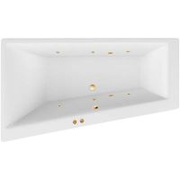 Акриловая ванна Excellent Sfera 170x100 L WAEX.SFL17.SOFT.GL с гидромассажем — фото 1, Ванны