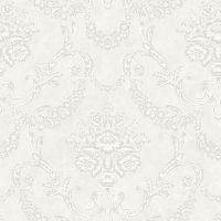 Обои Bernardo Bartalucci Ragazza 5037-3 Флизелин (1,06*10,05) Серый, Дамаск — фото 1, Обои для стен