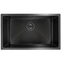 Кухонная мойка Kaiser KSM-7445 Black Grafit — фото 1, Кухонные мойки