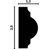Угловой элемент молдинга Перфект P35-1 12x115x115 мм — фото 2, Молдинги