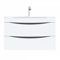 Товар: Тумба под раковину Iddis Cloud 80 CLO80W0i95 подвесная Белая - фото 2 Тумба под раковину Iddis Cloud 80 CLO80W0i95 подвесная Белая — фото 2, Мебель для ванной