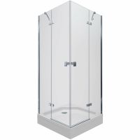 Душевой уголок Triton Дельта-Хром 90х90 Щ0000054215 профиль Хром стекло прозрачное — фото 1, Душевые уголки