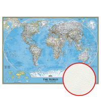 Фреска Ortograf Карты мира 30959 Фактура флок FLK Флизелин (2,8*2) Голубой, Карты — фото 1, Фрески