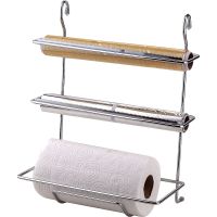 Держатель для бумажных полотенец, фольги и пищевой пленки Tekno-tel MG032 Хром — фото 1, Аксессуары для кухни