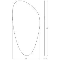 Товар: Зеркало Evoform Primary 100х50 BY 0118 со шлифованной кромкой - фото 7 Зеркало Evoform Primary 100х50 BY 0118 со шлифованной кромкой — фото 7, Мебель для ванной