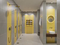 Керамическая плитка Azori Палитра Серый SM 00-00108803 настенная 20,1х50,5 см — фото 2, Керамическая плитка