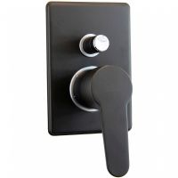 Смеситель для душа Webert Sax Evolution SE860101560 Черный матовый — фото 1, Смесители