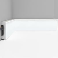 Плинтус Decomaster D234-114 2400x58x16 мм — фото 1, Плинтуса напольные