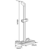Душевой гарнитур Gappo G8010 Хром — фото 7, Душевые гарнитуры