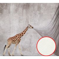 Фреска Ortograf Животные 10812 Фактура флок FLK Флизелин (3*2,7) Серый/Коричневый, Животные — фото 1, Фрески